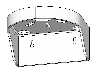 Wallmount for mesh access point (link Deco X20) — miniatura 3