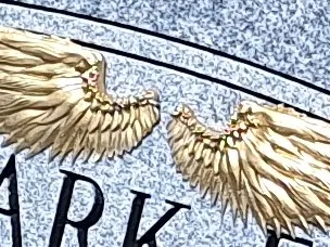 Flat mount Angel Wings