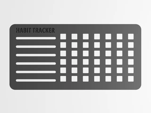 Bullet Journal Habit Tracker Template
