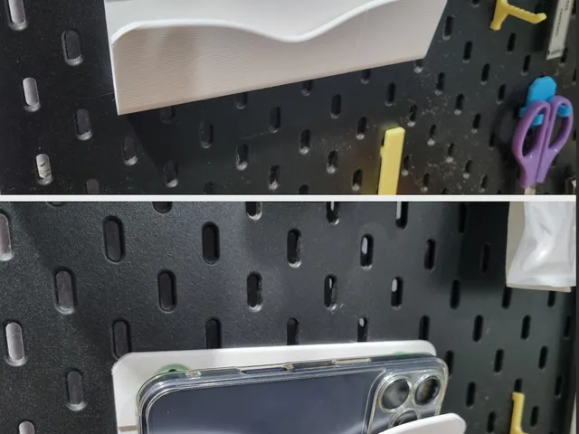 Skadis Pegboard Phone Holder | Horizontal
