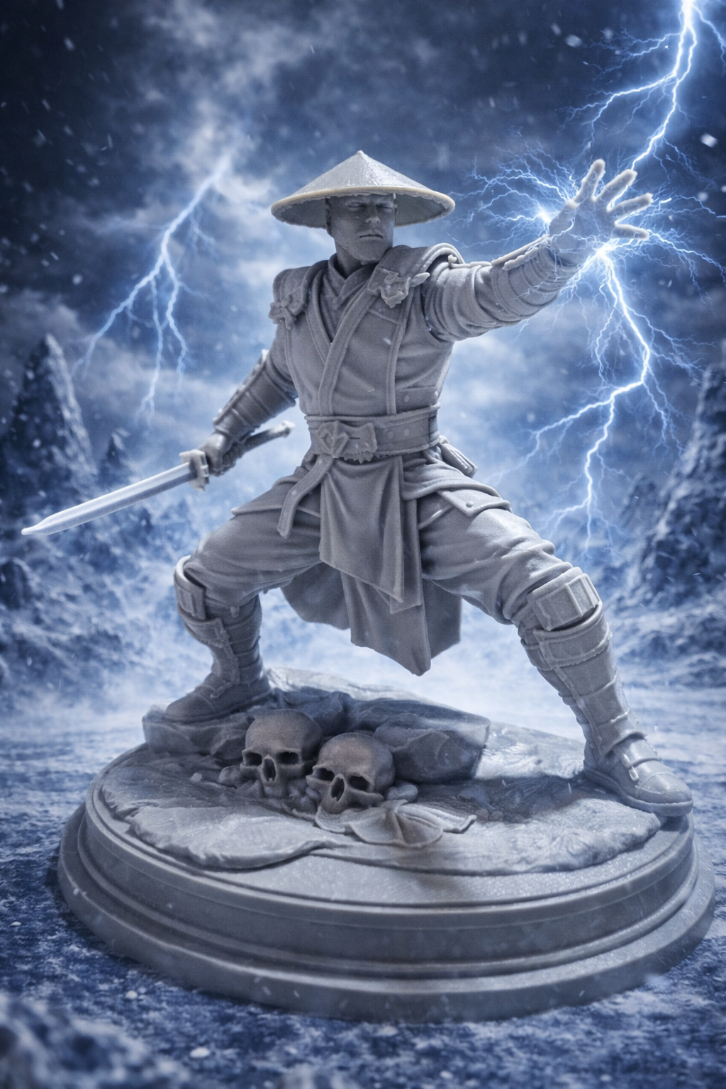 Miniatura 2 do modelo 3D Raiden - Mortal Kombat