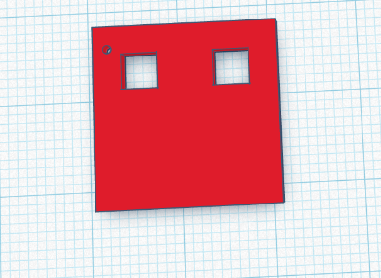 Geomtry Dash Key Ring