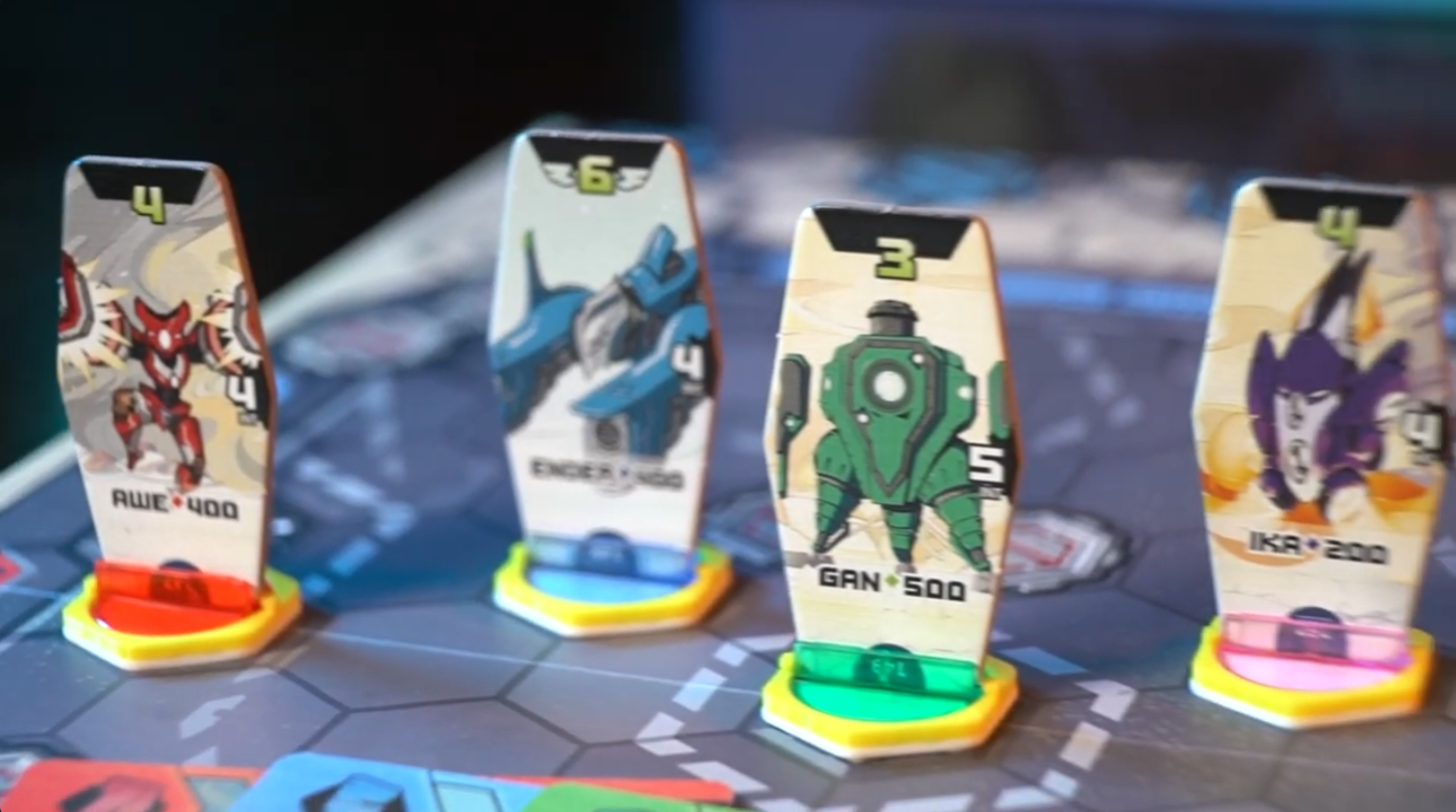 AEGIS Combining Robots Standee Holders