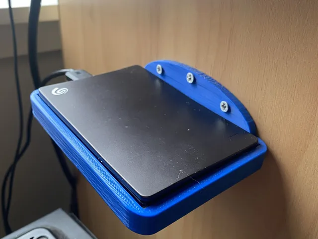 External Hard Drive Mount/Holder
