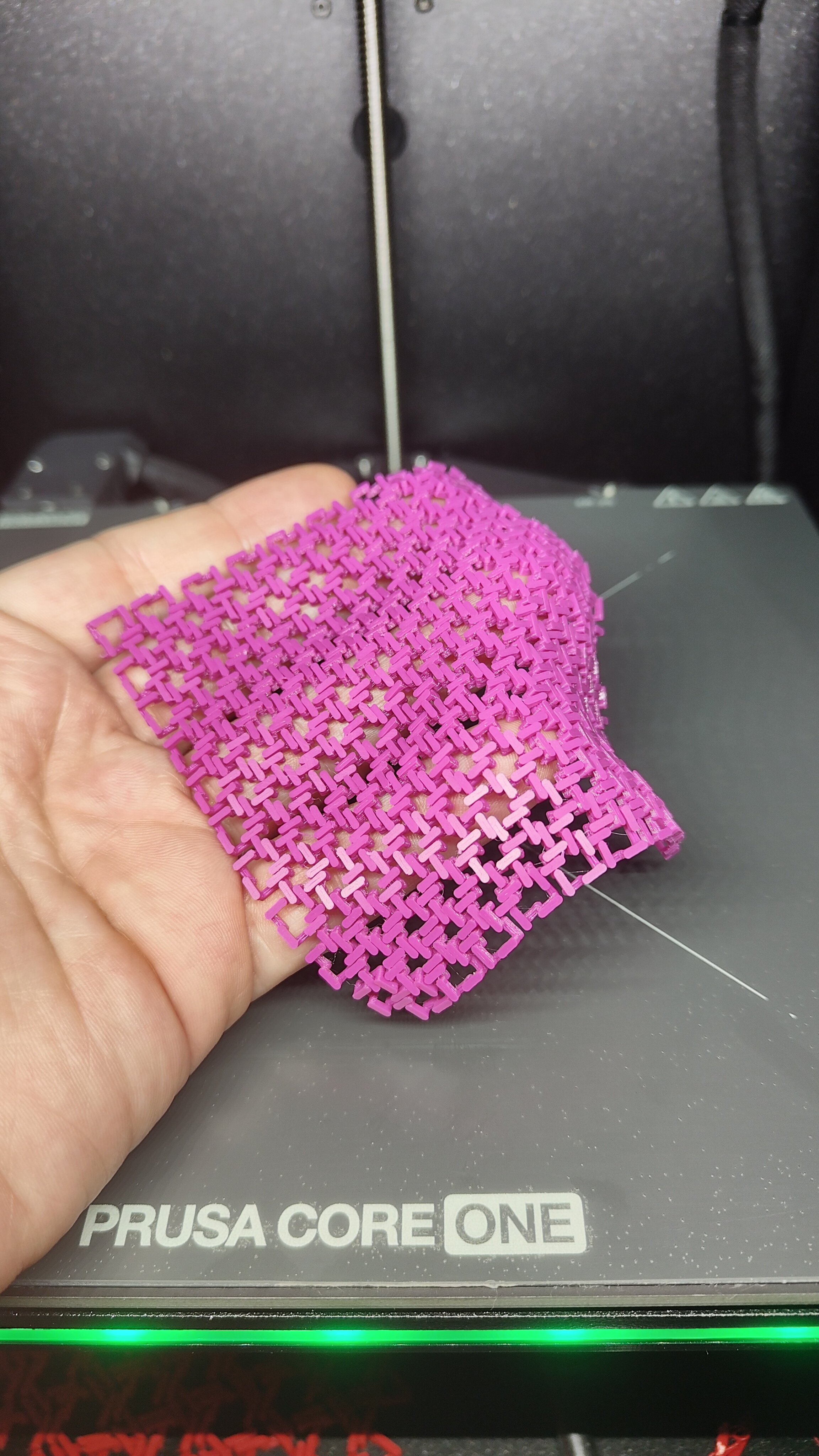 Chainmail rectangle fabric