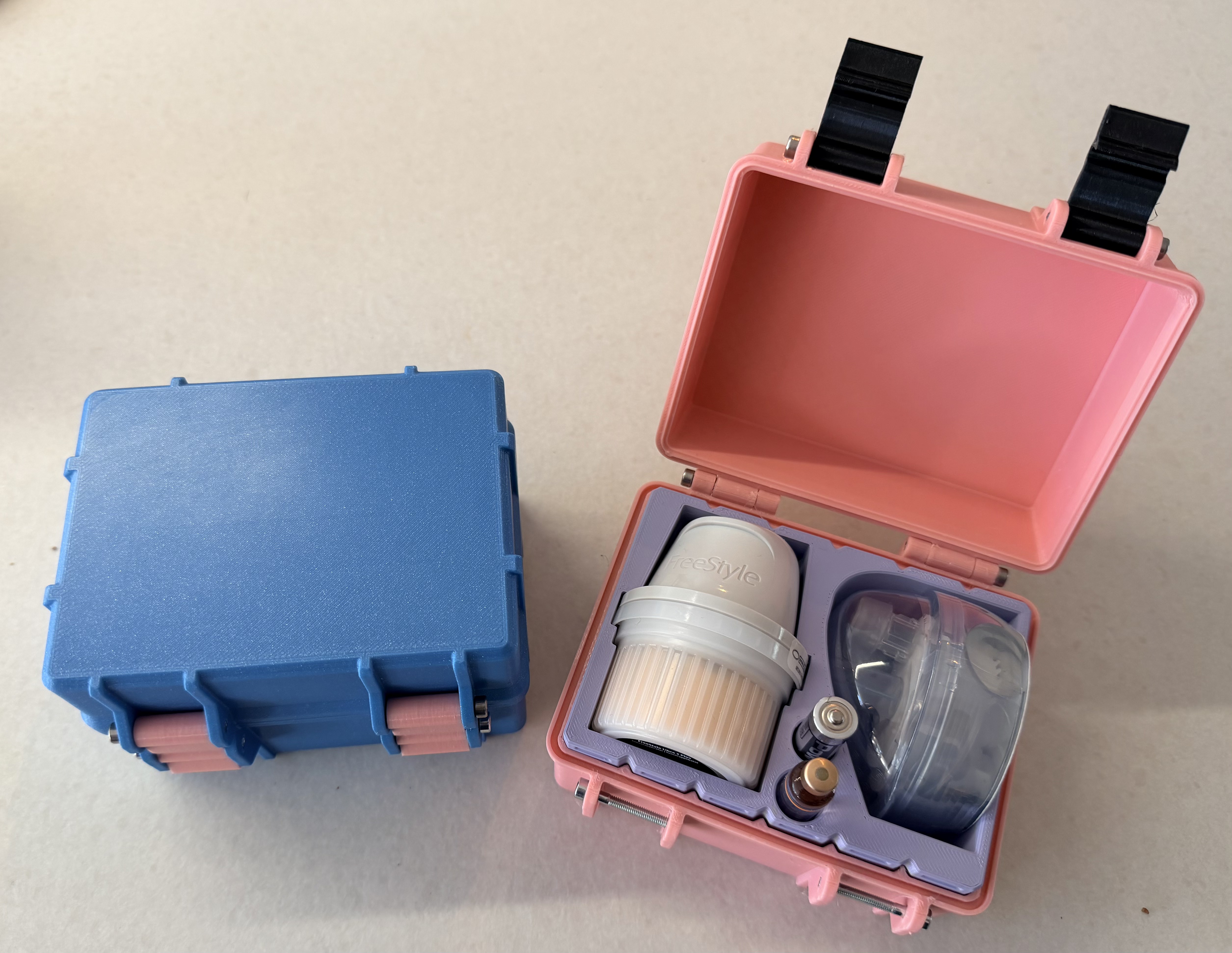 Rugged Diabetes Kit for use with the Ypsopump and freestyle Libre 3