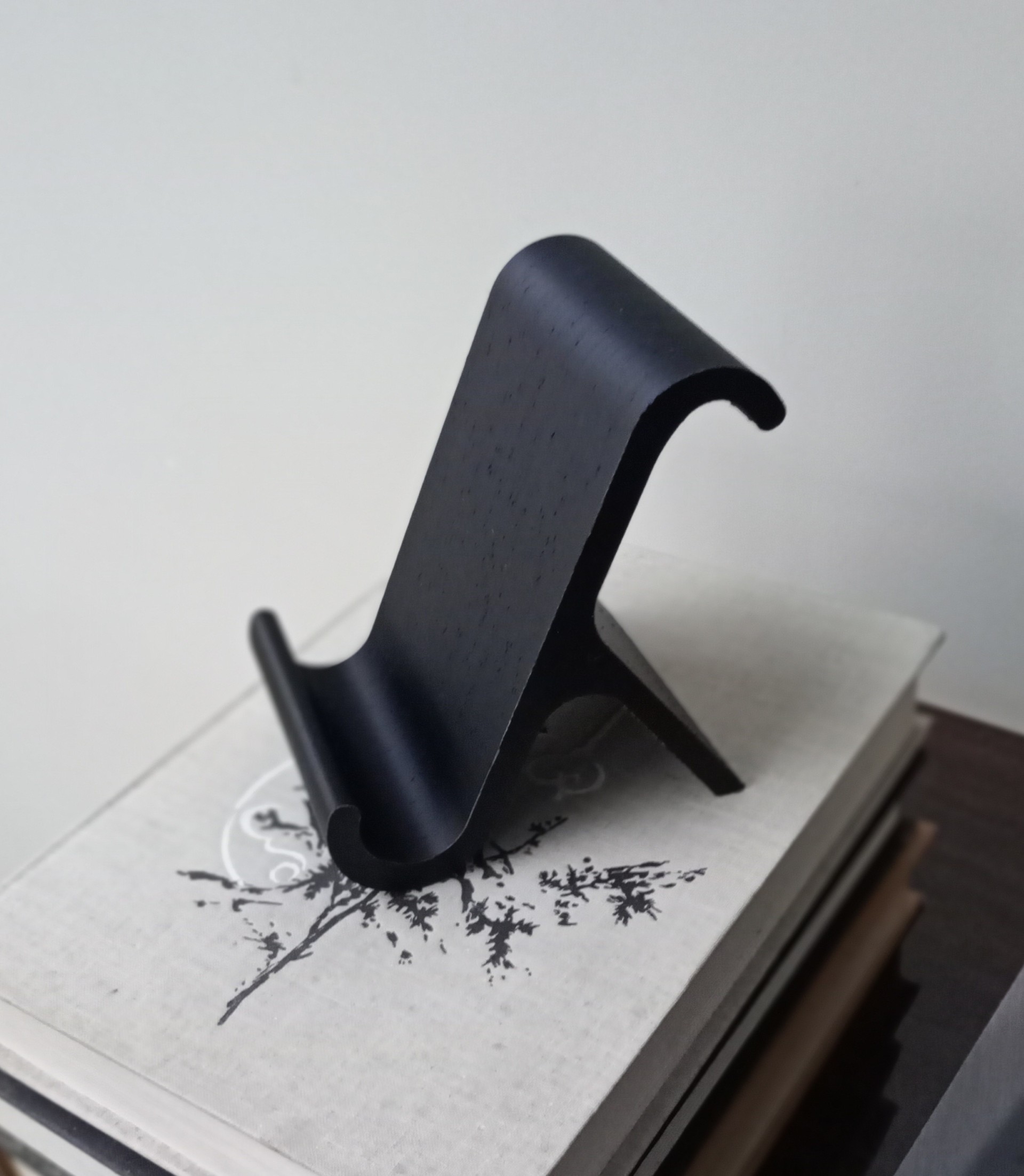 chic and elegant desk stand phone  easy to print, support de téléphone chic
