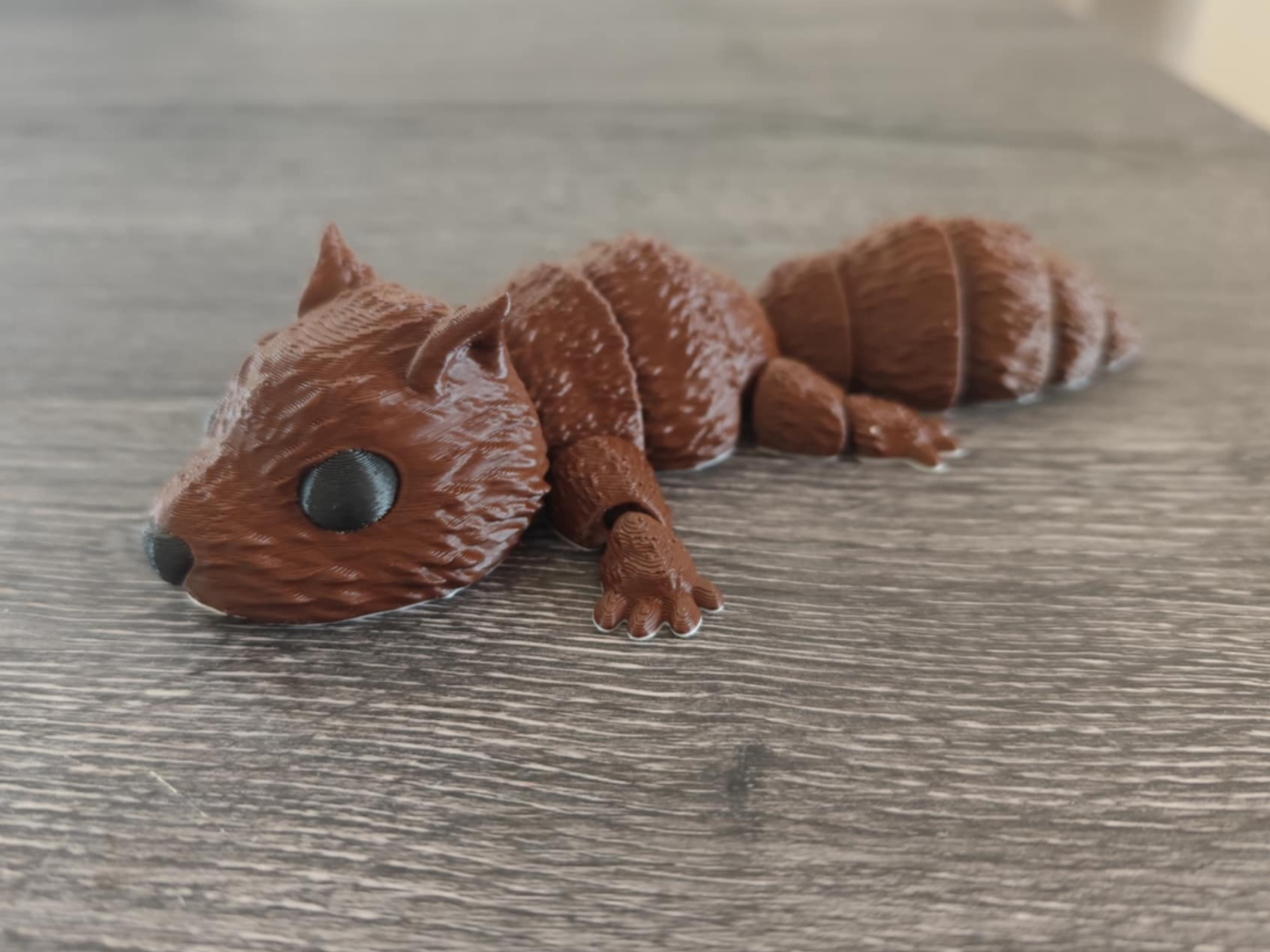 Miniatura 3 do modelo 3D Cute Flexi Squirrel