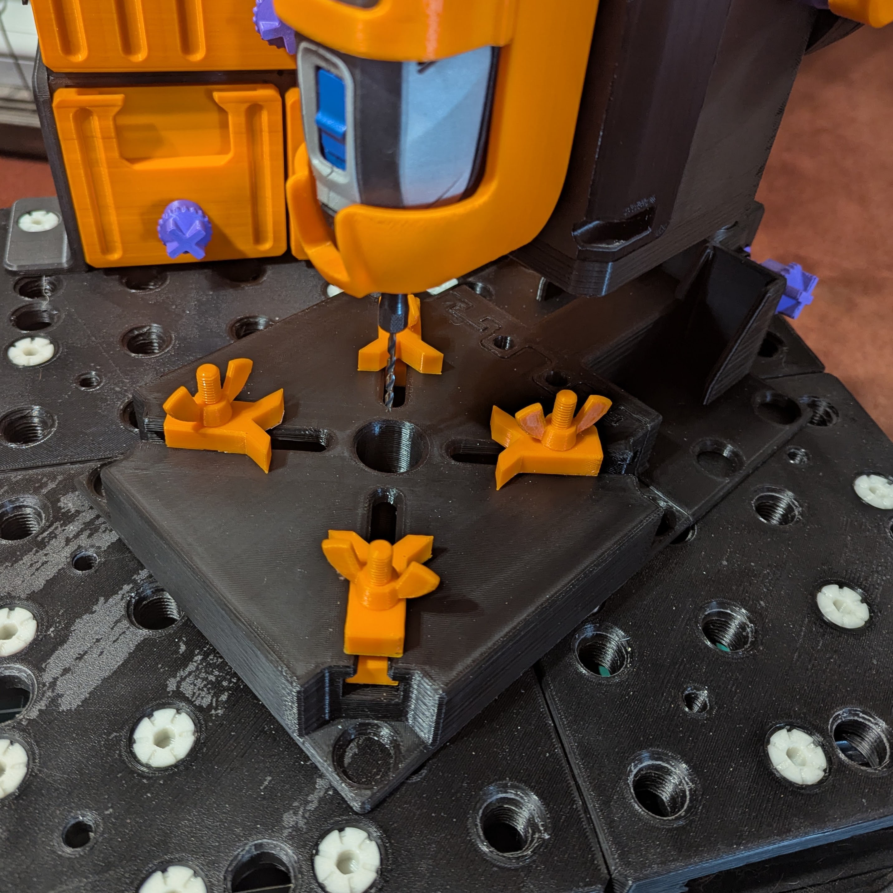 Drill Press Clamps for Rotary Tool