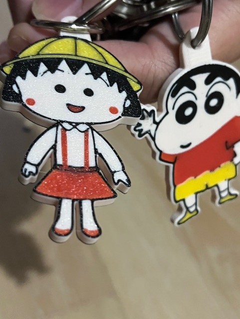 Chibi Maruko and Shin Chan