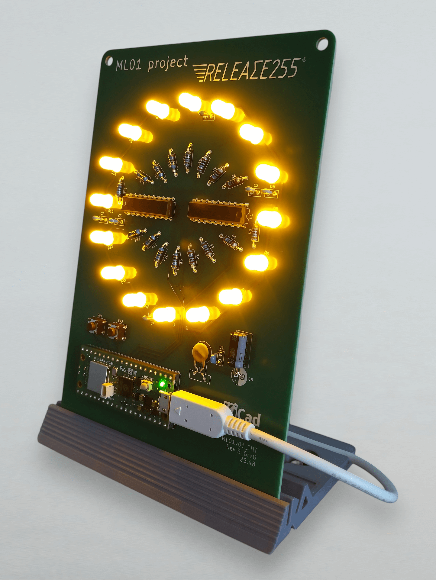 Miniatura 10 do modelo 3D PCB stand