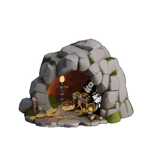 inhabited cave