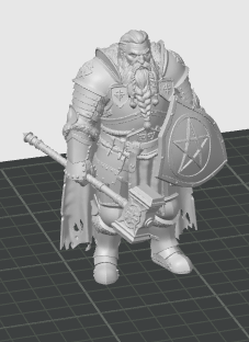 D&D Dwarf Paladin - Warrior