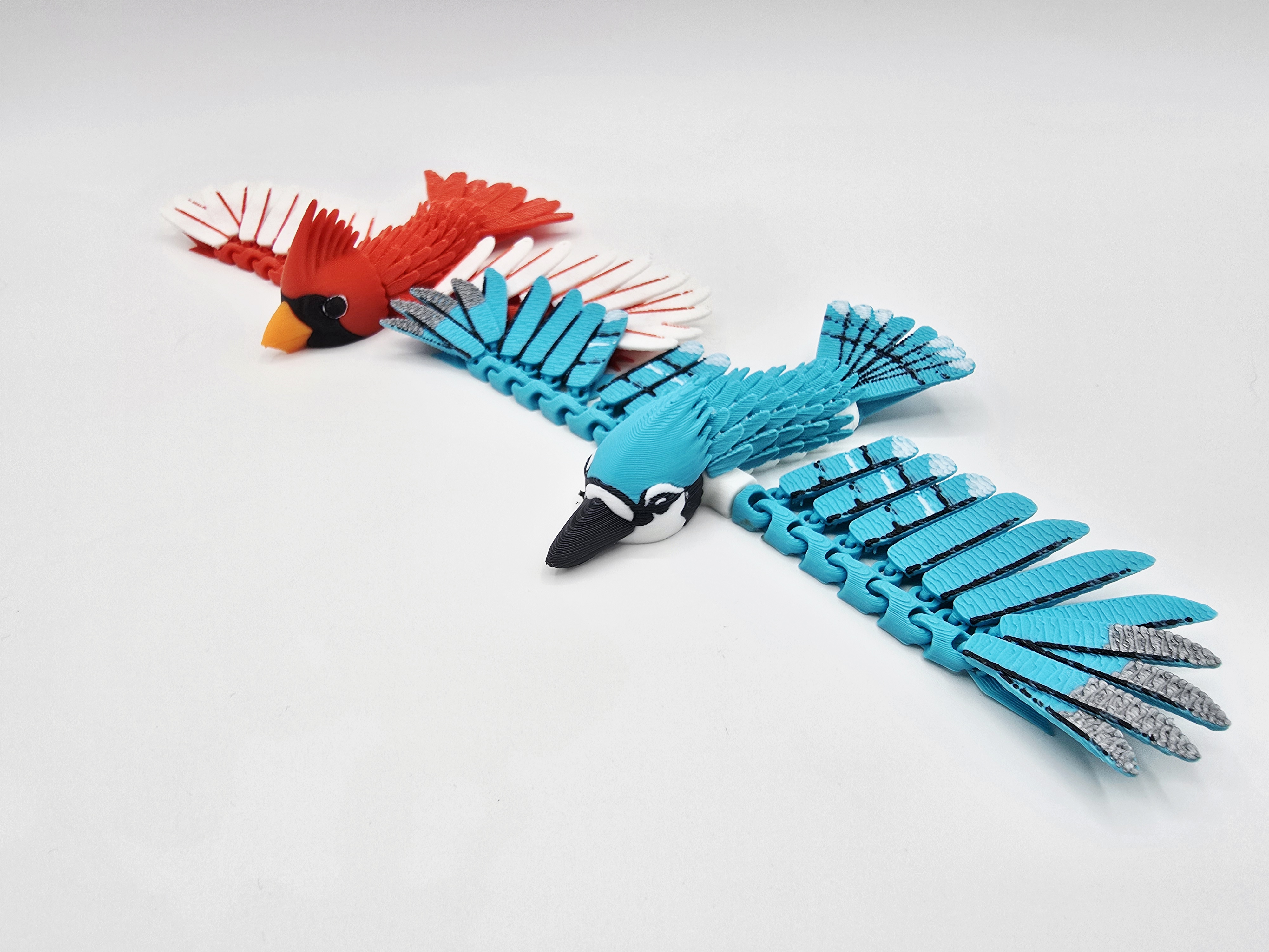 Flexi Cardinal & Blue Jay Pocket Pets Bundle