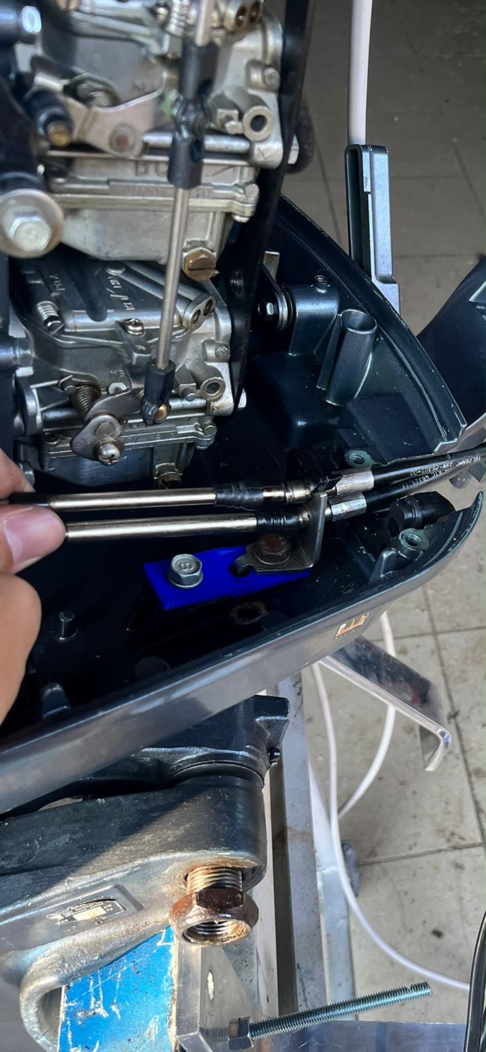 Yamaha 2-Stroke Big Tiller Adapter Bracket – 75/80/85/90 HP & PRO Series