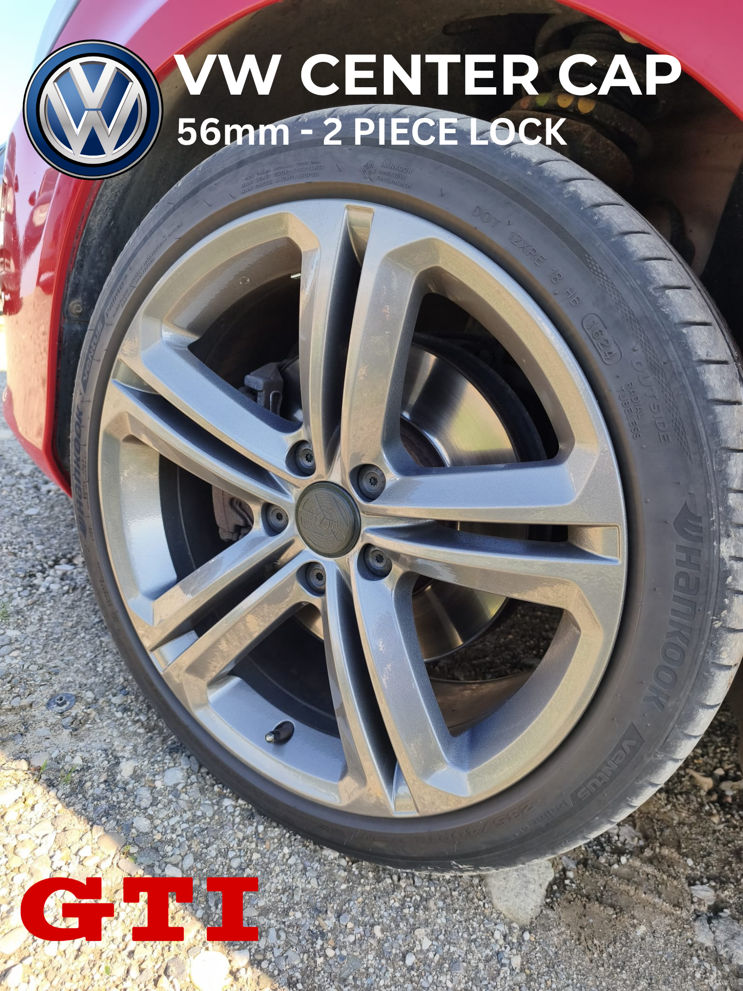 VW Center Cap - Wheel Hub Cover (Clean Fit, OEM Style) Volkswagen Easter 3D model