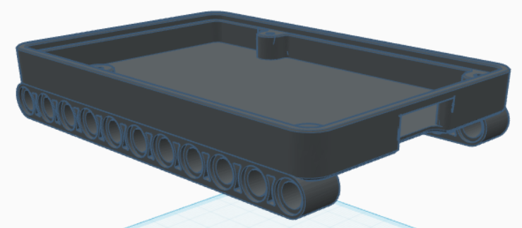 Lego Technic Compatible Mount for Raspberry Pi 4