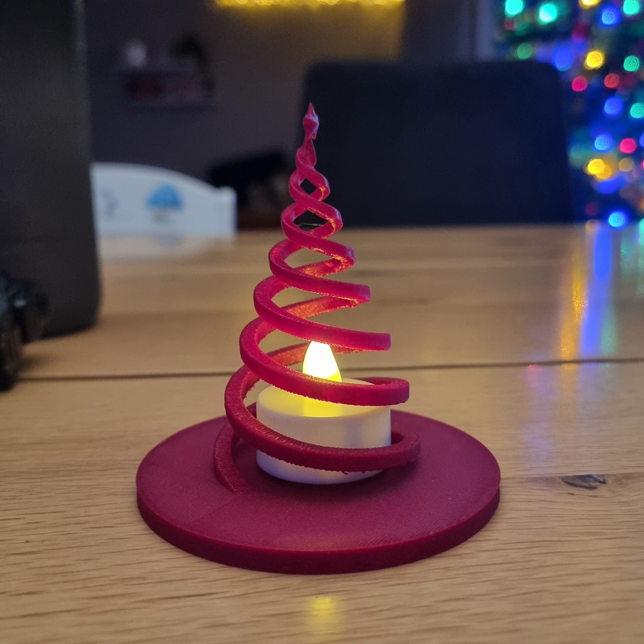 Tabletop Christmas decoration LED tealight