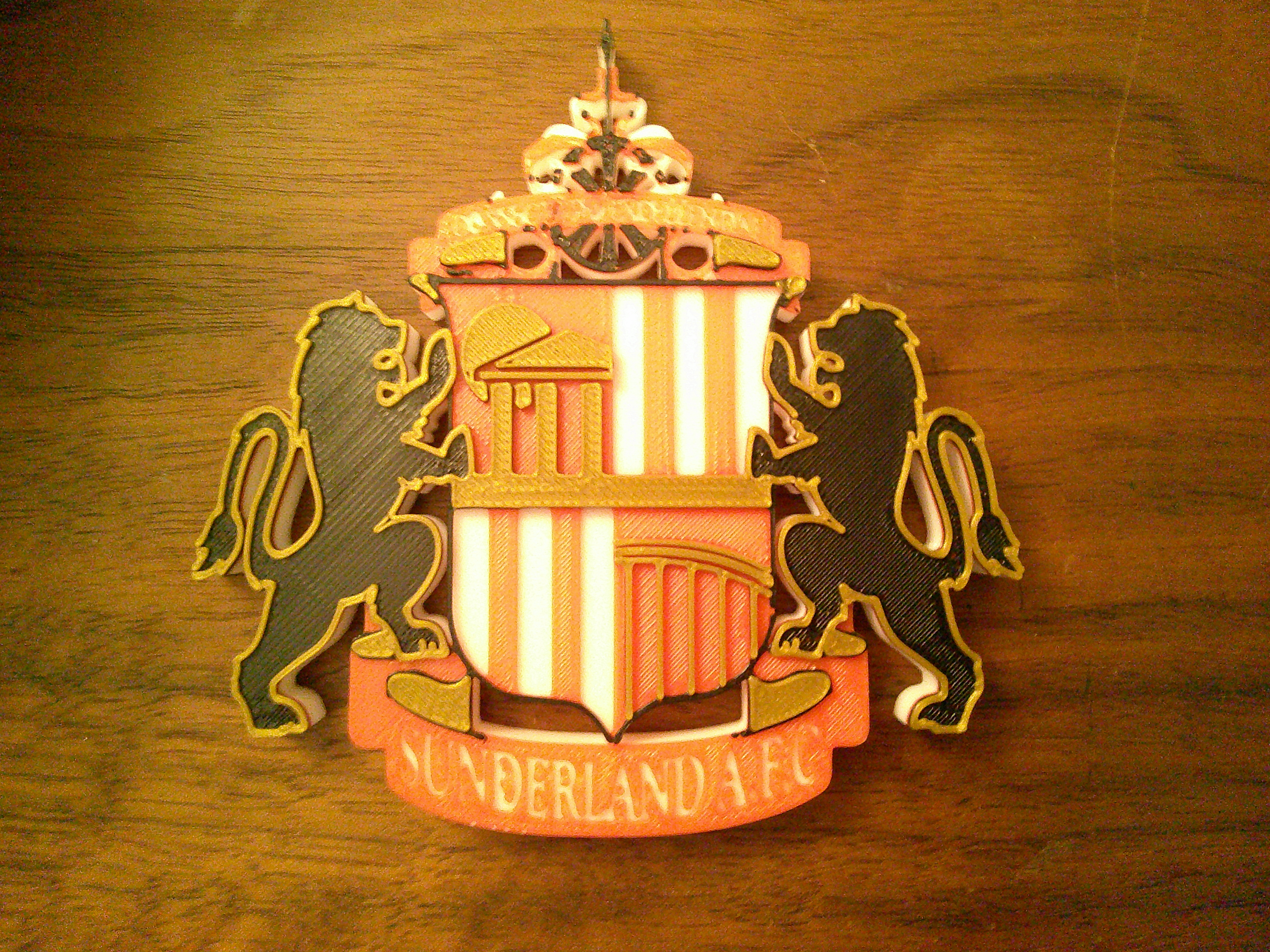 New Sunderland Logo Coaster or plaque