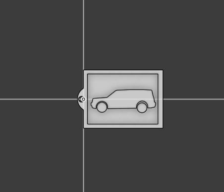 Ford Flex Keychain