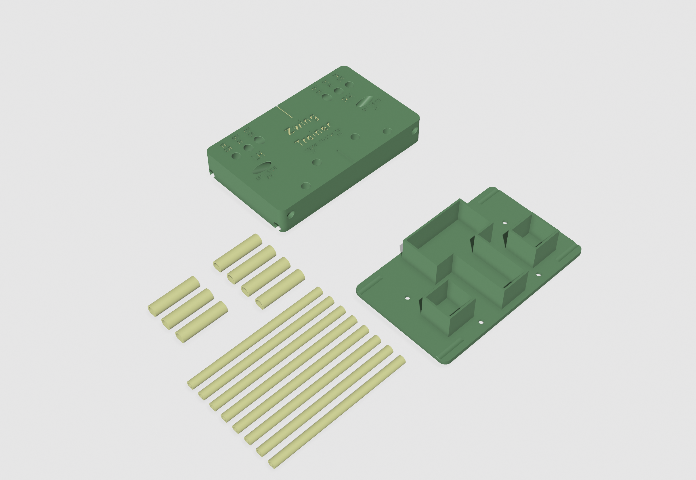 Miniatura 4 do modelo 3D Golf Zwing Trainer V4