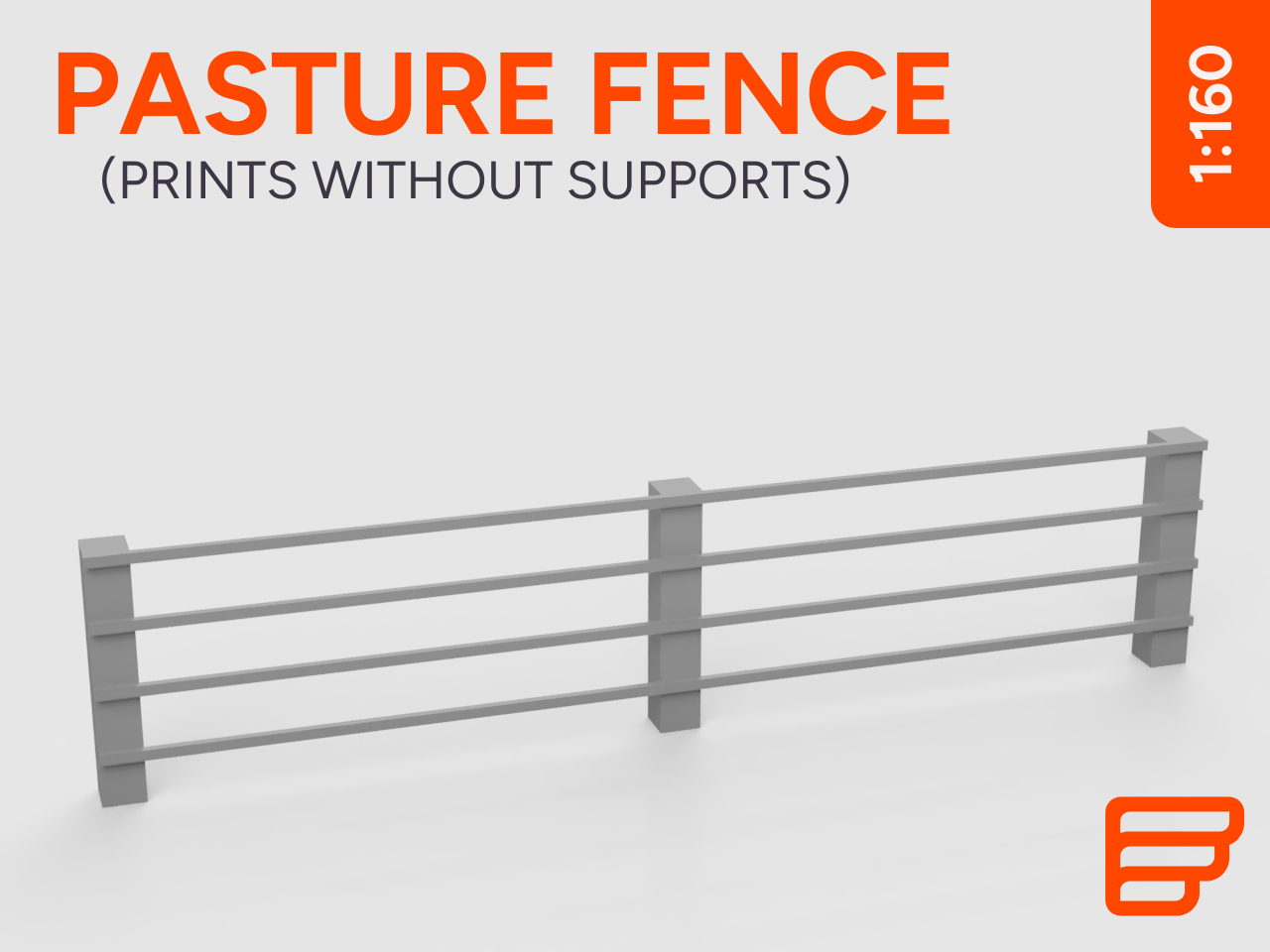 Pasture Fence (N Scale)