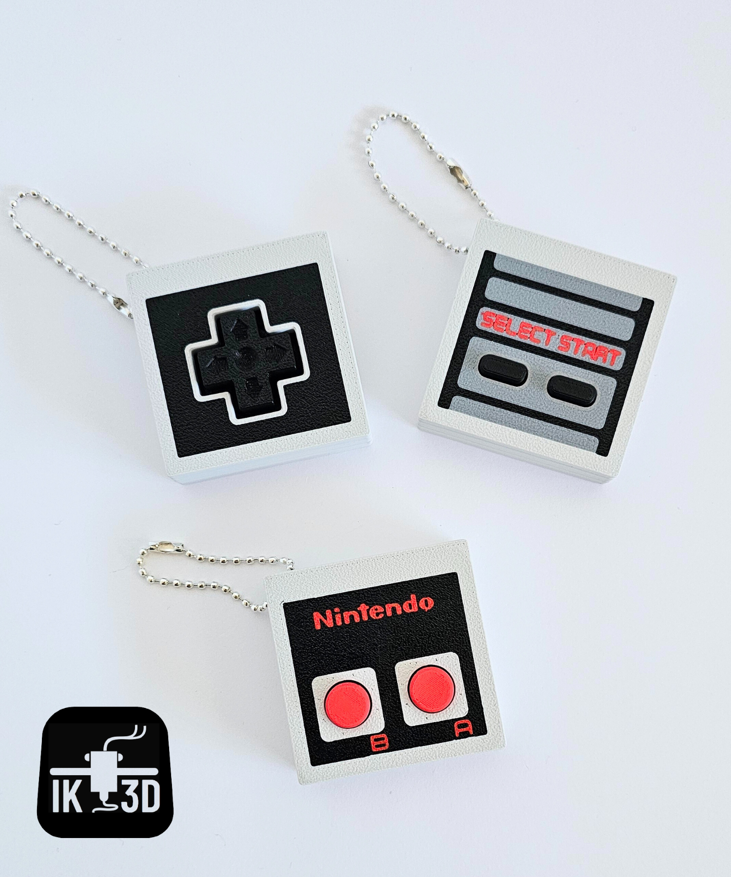 NES Controller Clicky Button Keychain Set — thumbnail 8