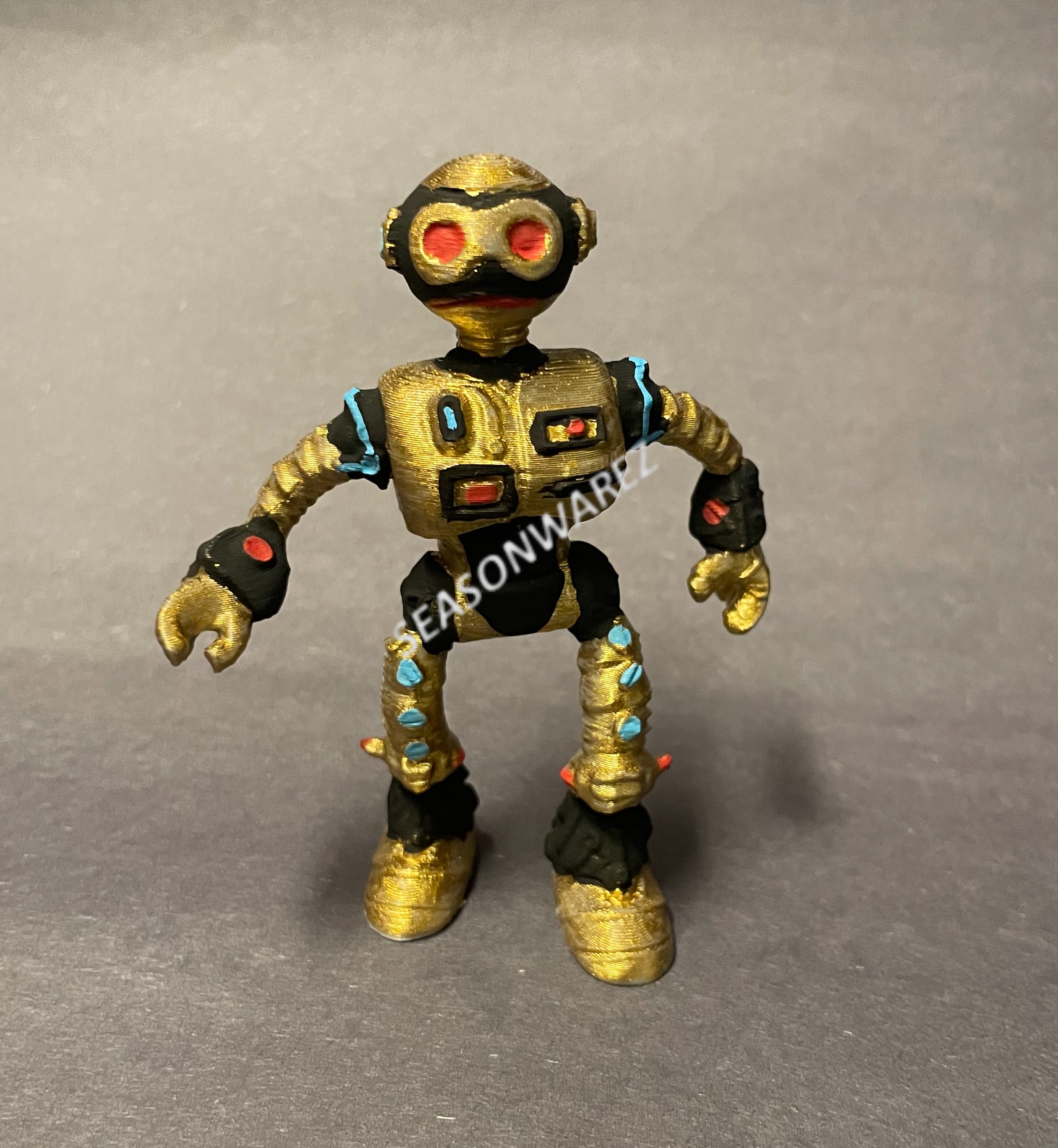 Fugitoid - The Galactic Droid (TMNT Toy) 3D model by seasonwarez