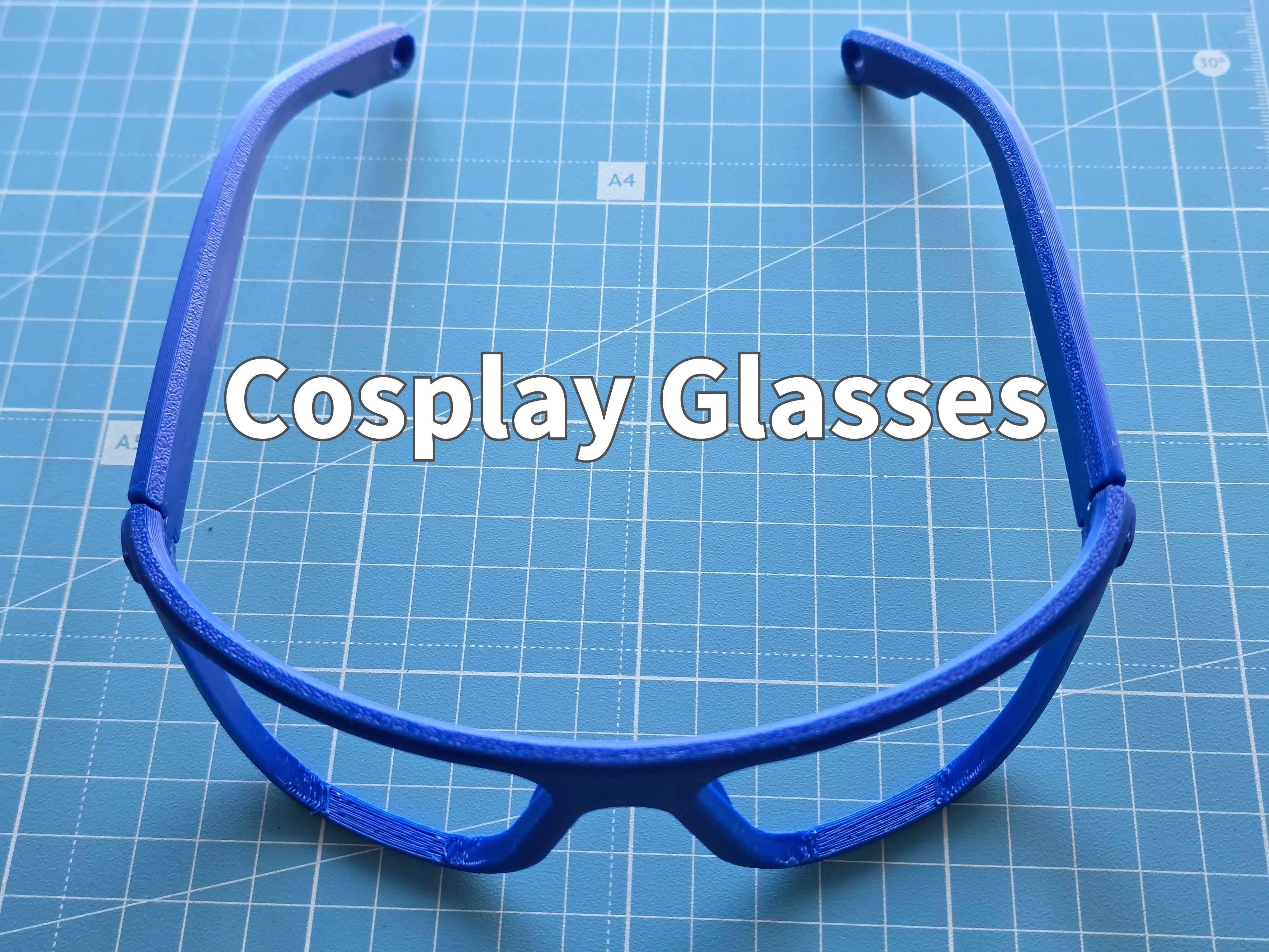 Custom 3D Printed Glasses Frame