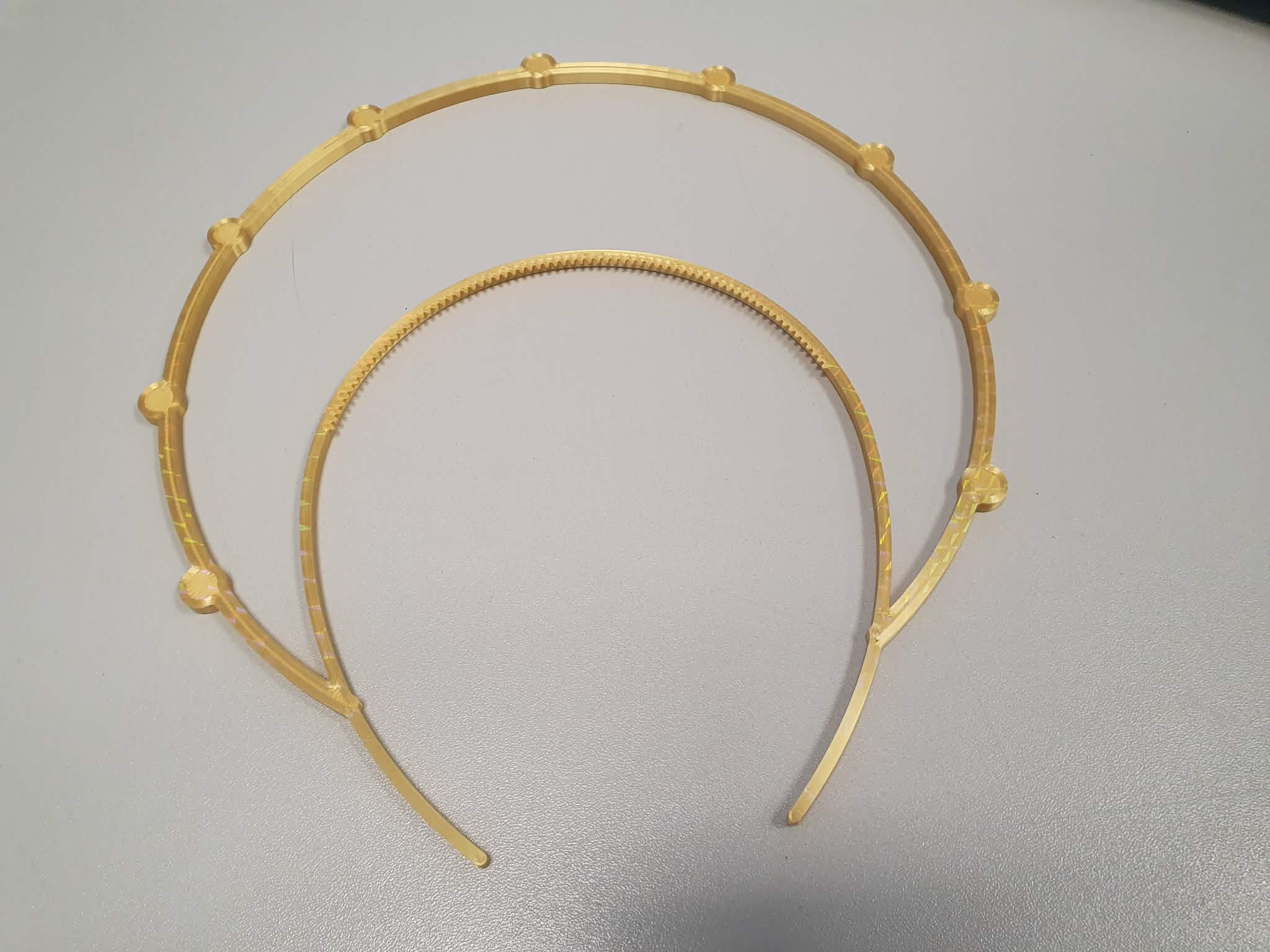 Double layer headband