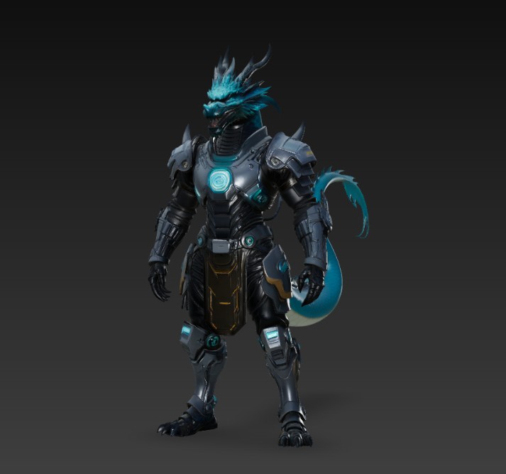 robotic dragon — miniatura 3