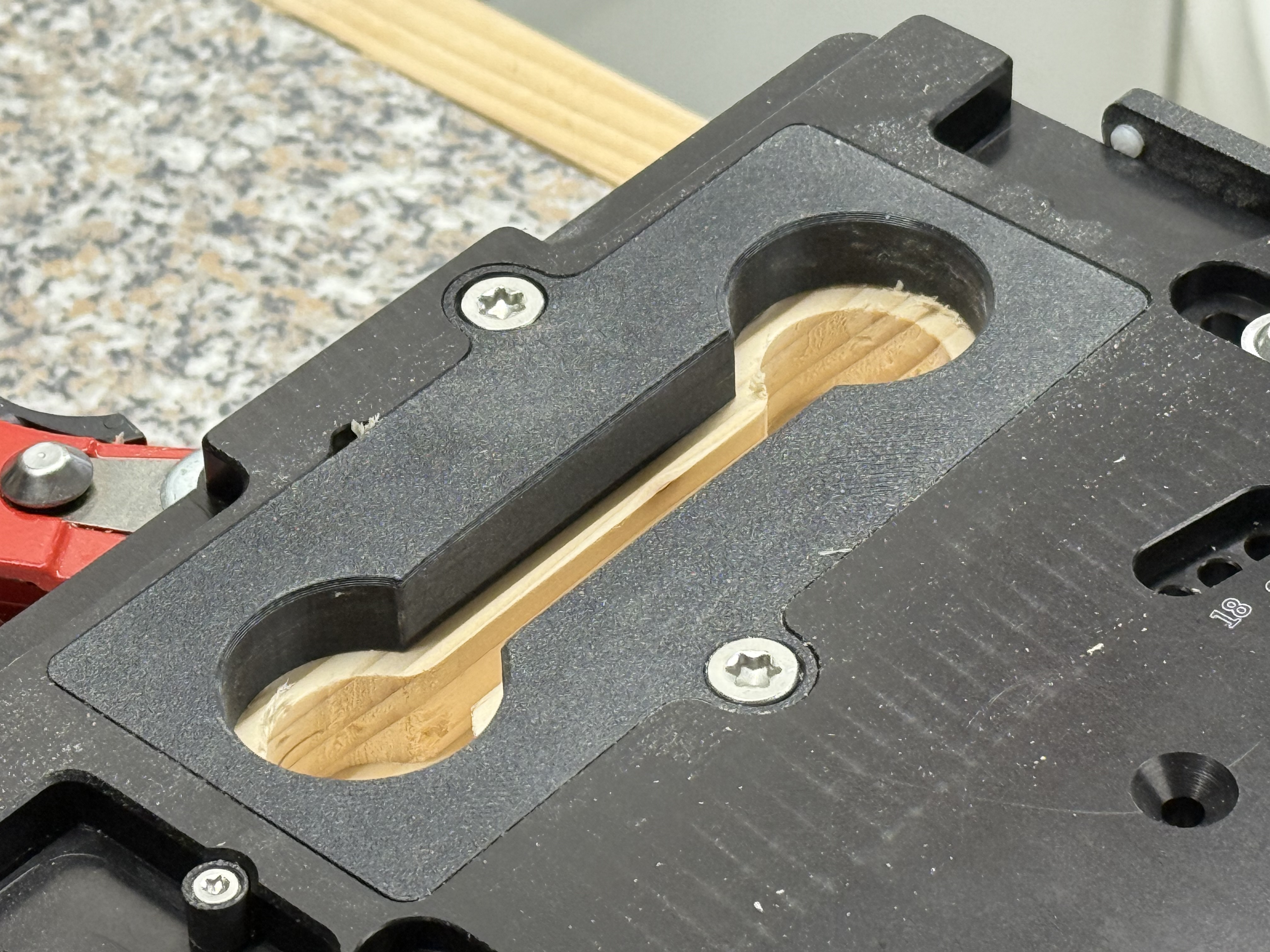 Fräseinlage für UFS - Häfele Arbeitsplattenverbinder für 16mm Kopierring (Makita)