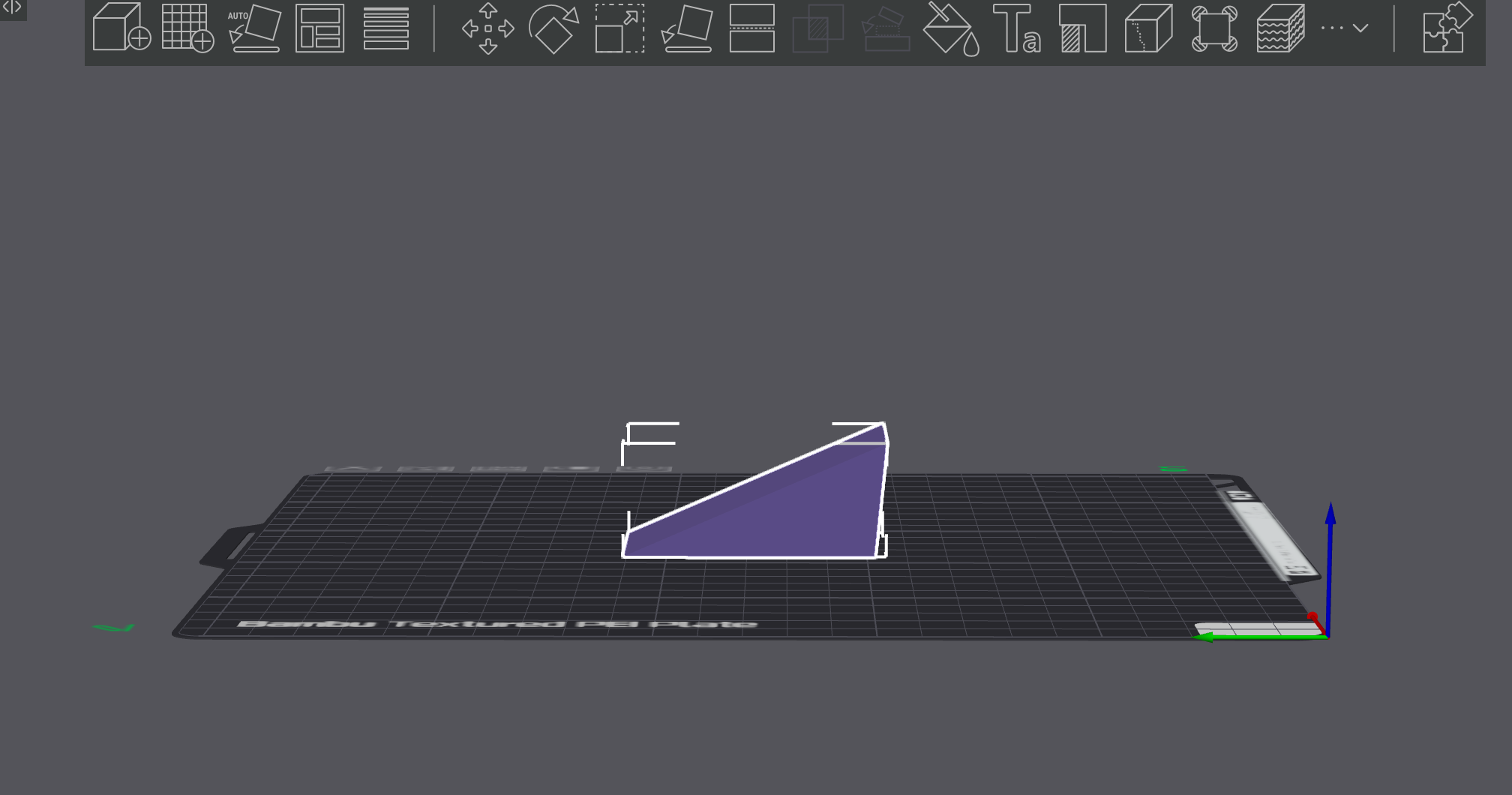 Tech Deck fingerboard kicker mini ramp 3D model