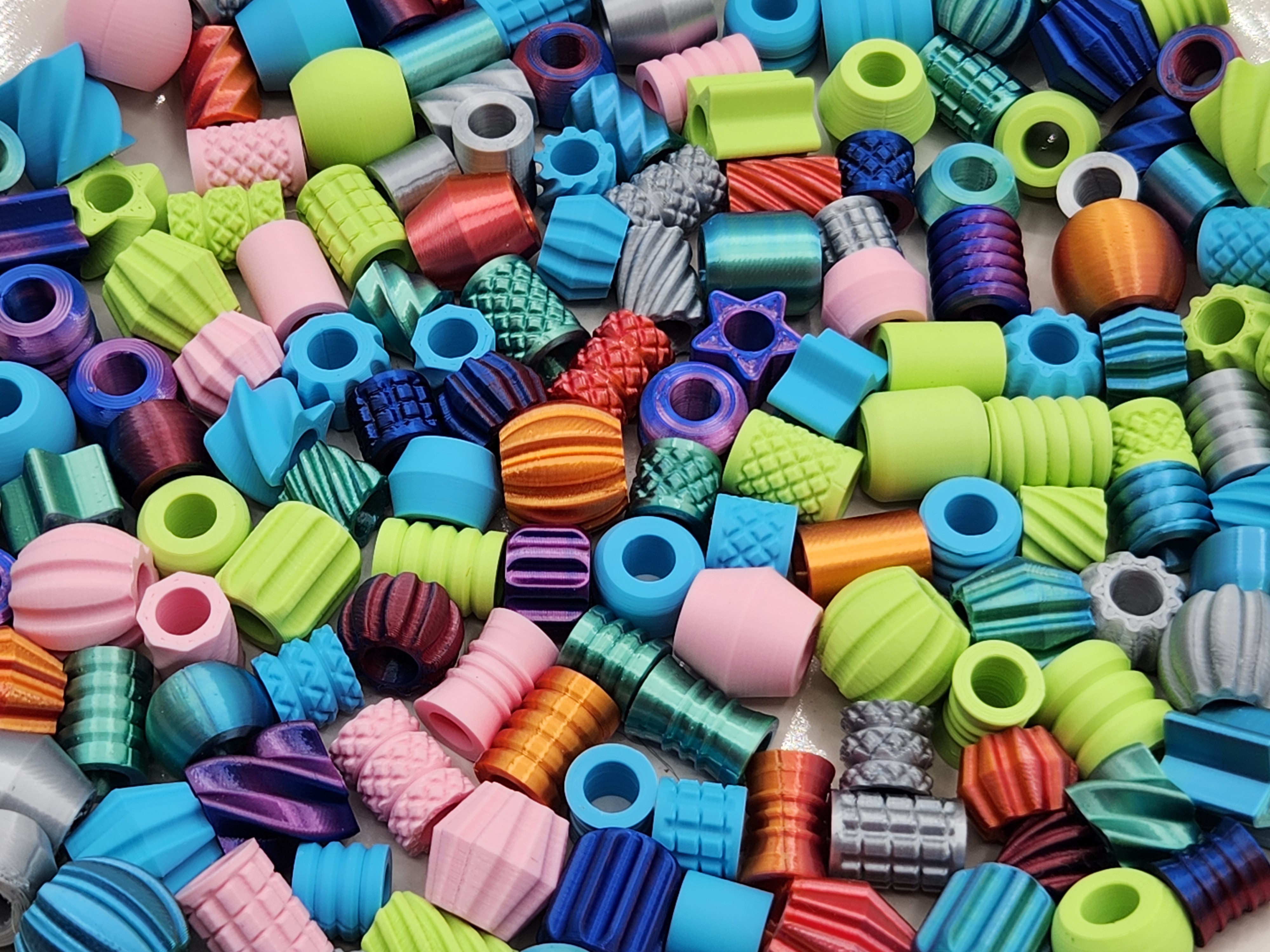 Miniatura 2 do modelo 3D Assorted Beads (Parametric)