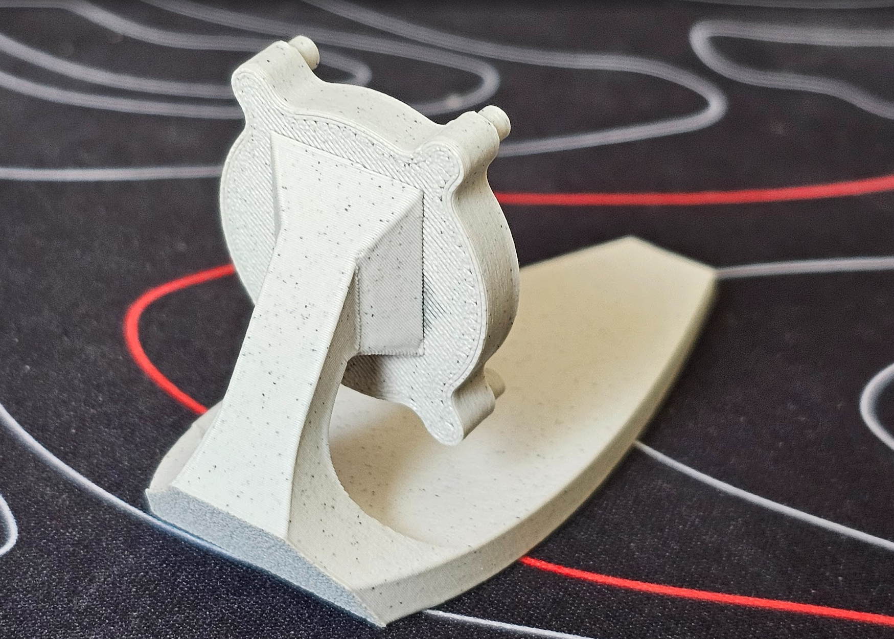 Miniatura 3 do modelo 3D Cox Engine 0.49 Display Stand Mount