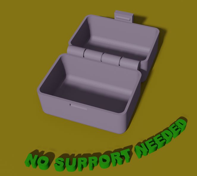 small box (no support needed)