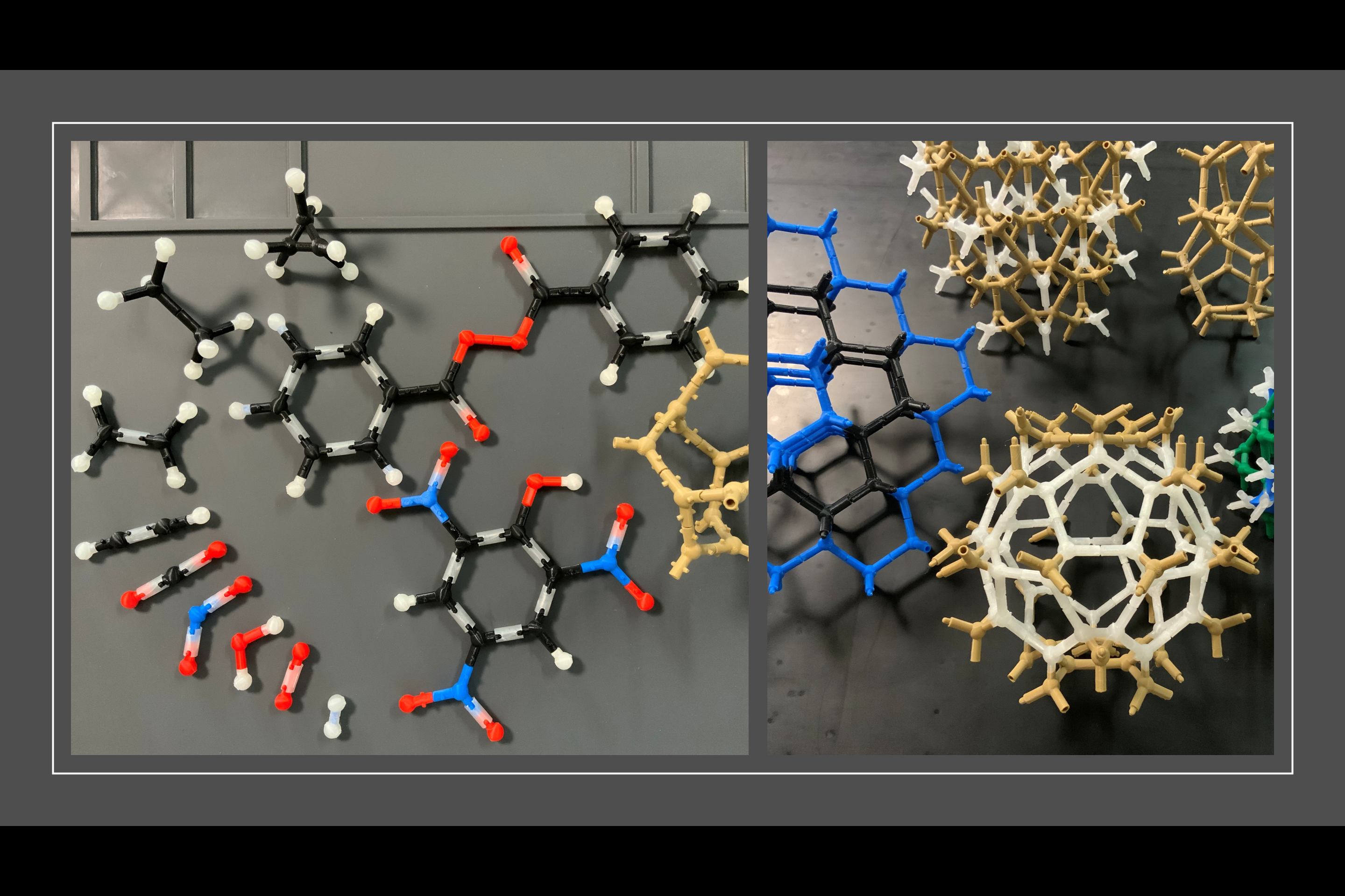 Stereochemistry molecular model