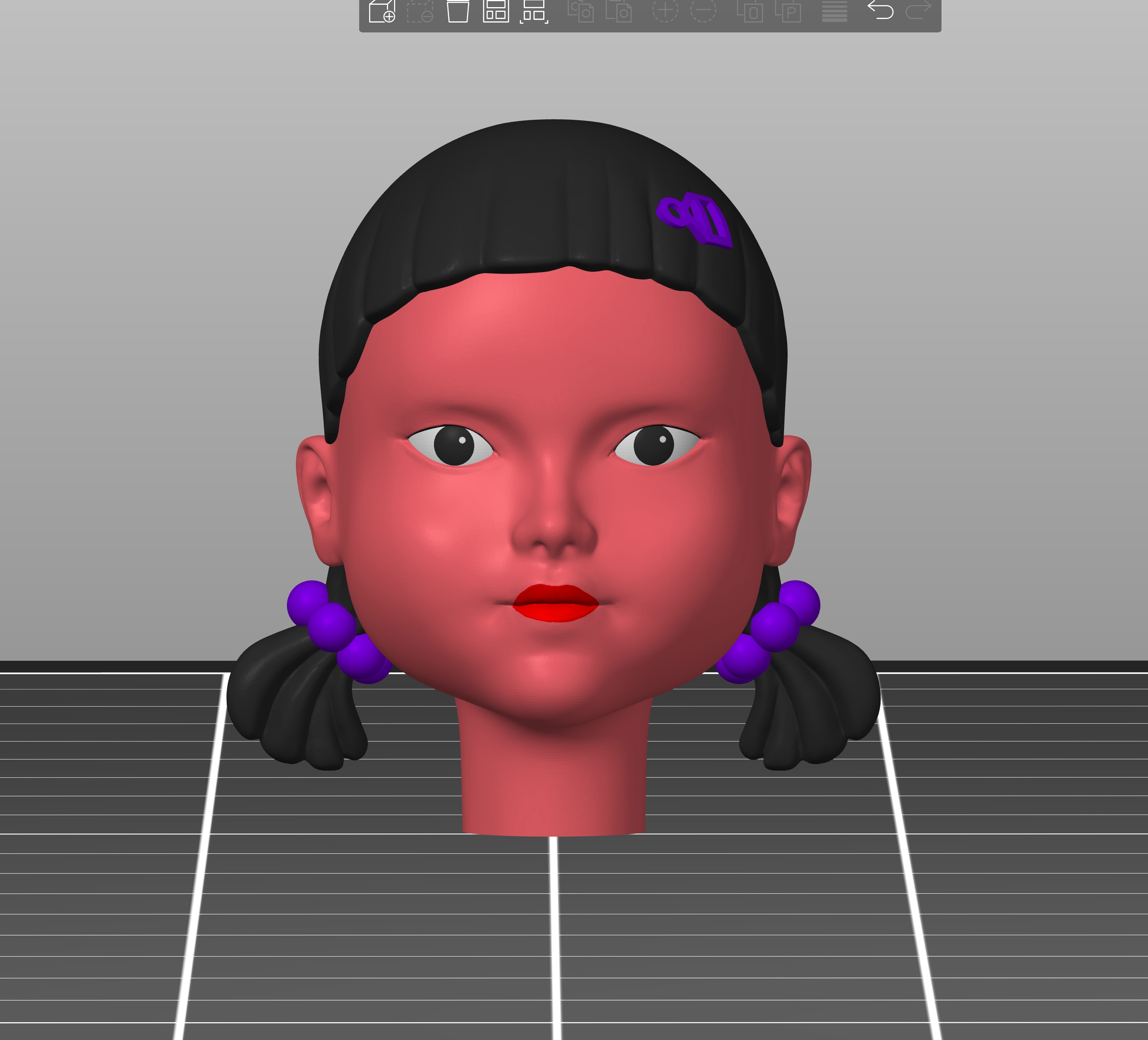 Younghee Head Bead (Red light - Green light) Squid Game / Squid Game Season 2 / Squid Game Season 3