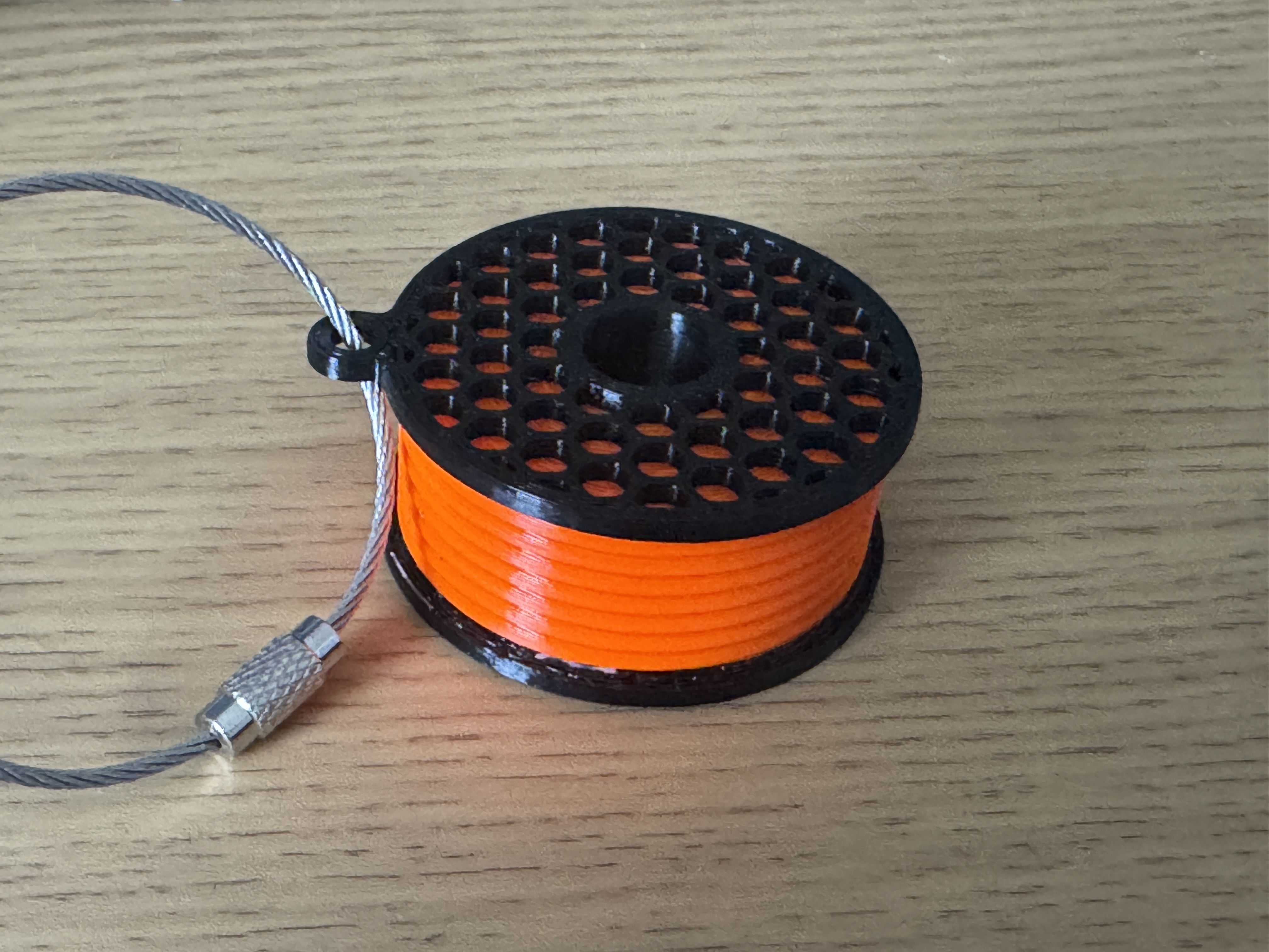 Filament Spool Keychain