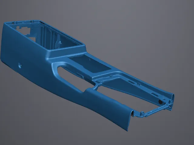 1999 Nissan Stagea RS Four - Series 2 - Manual Center Console Model and 3D Scans