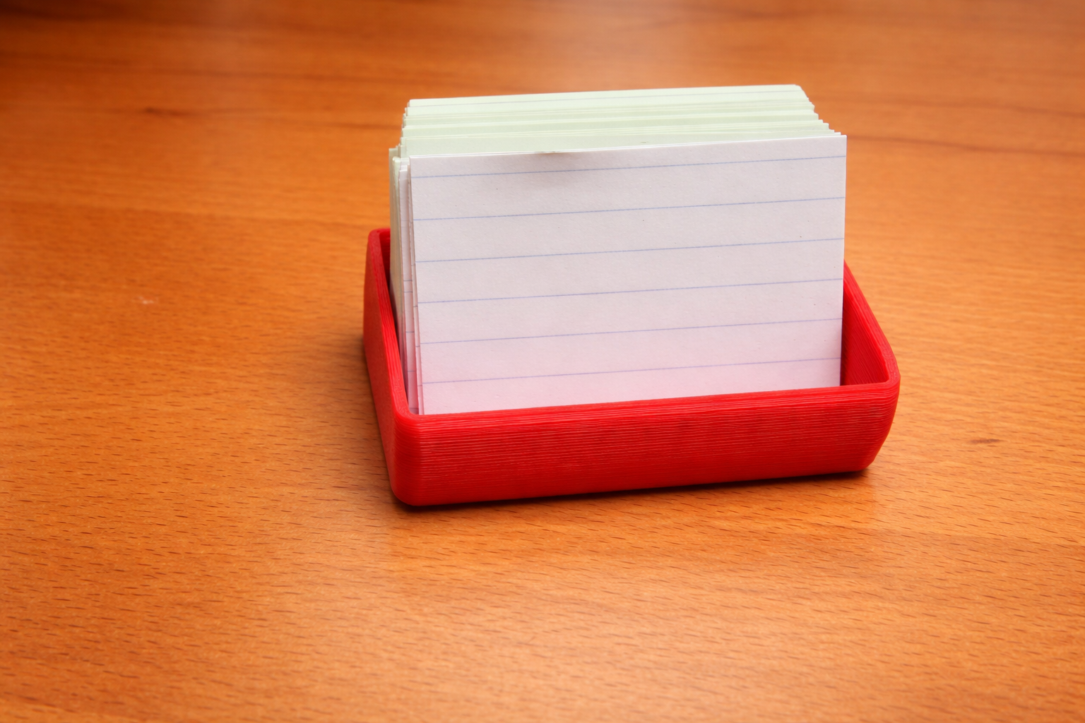Index card holder