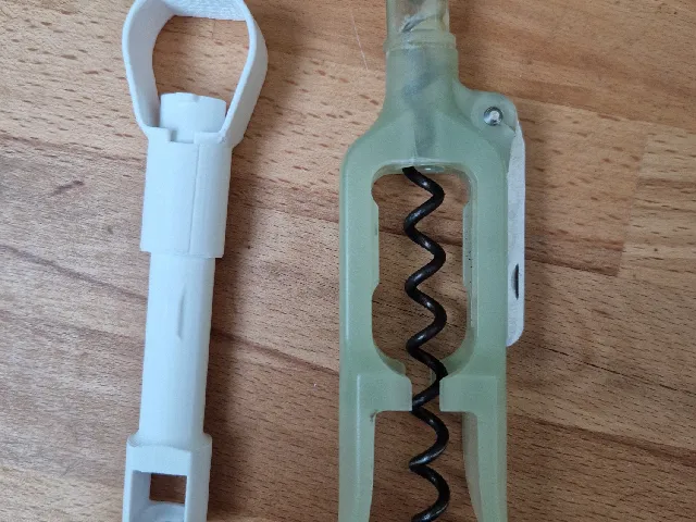corkscrew compact replacement handle