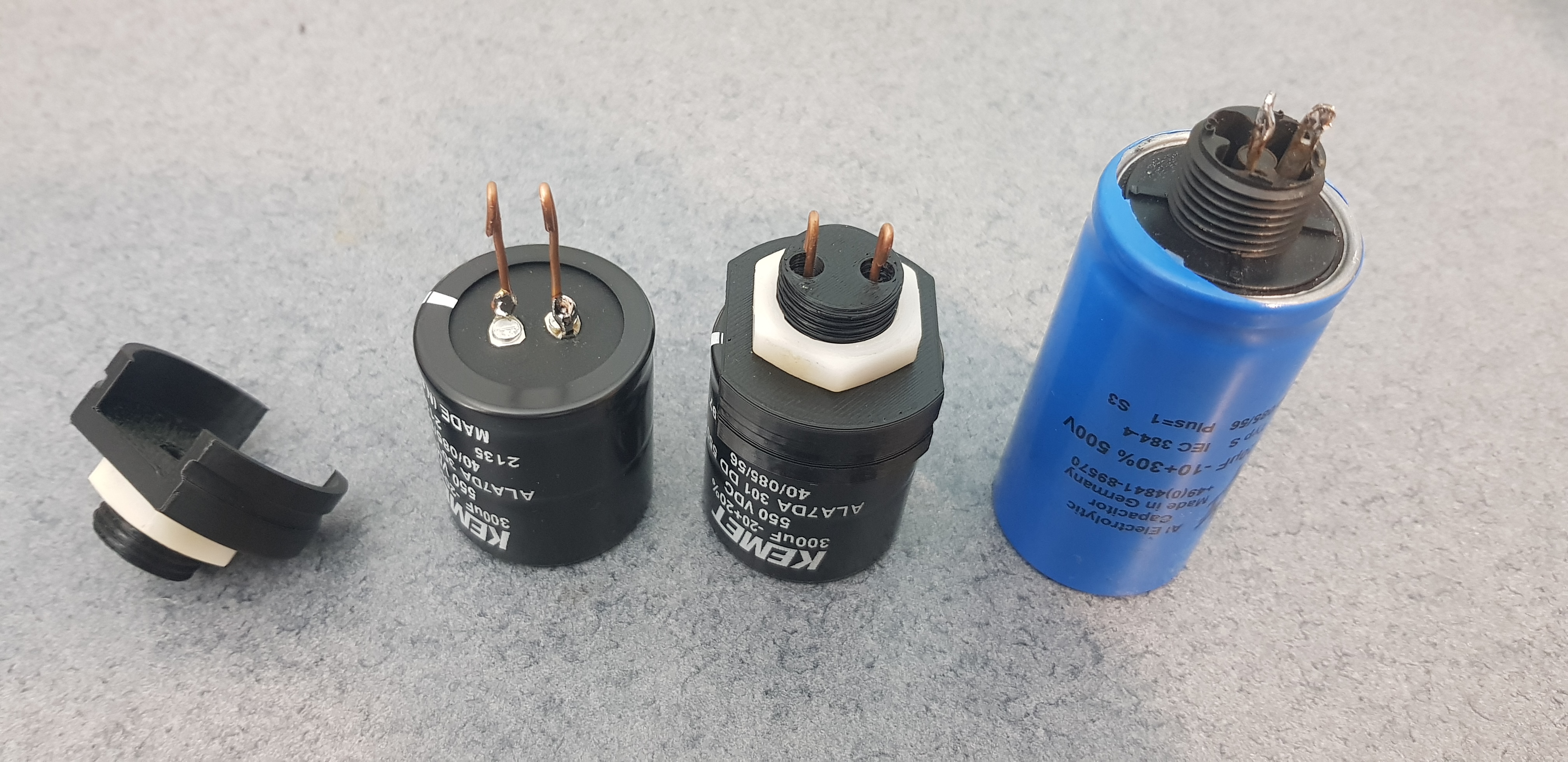 Capacitor 36mm holder for M18