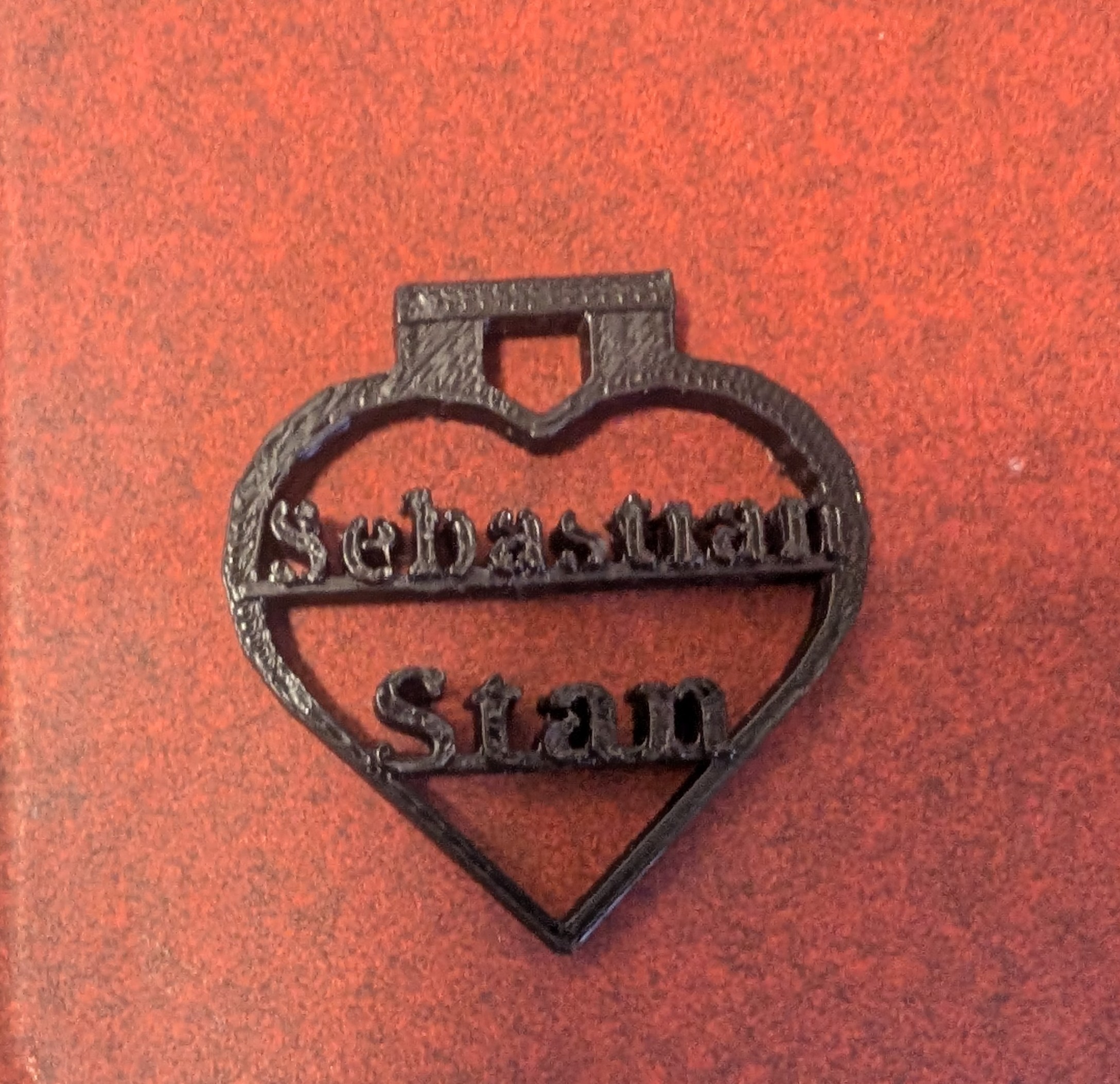 Sebastian Stan keychain
