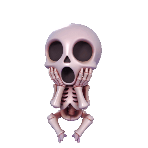 cute mini skeleton