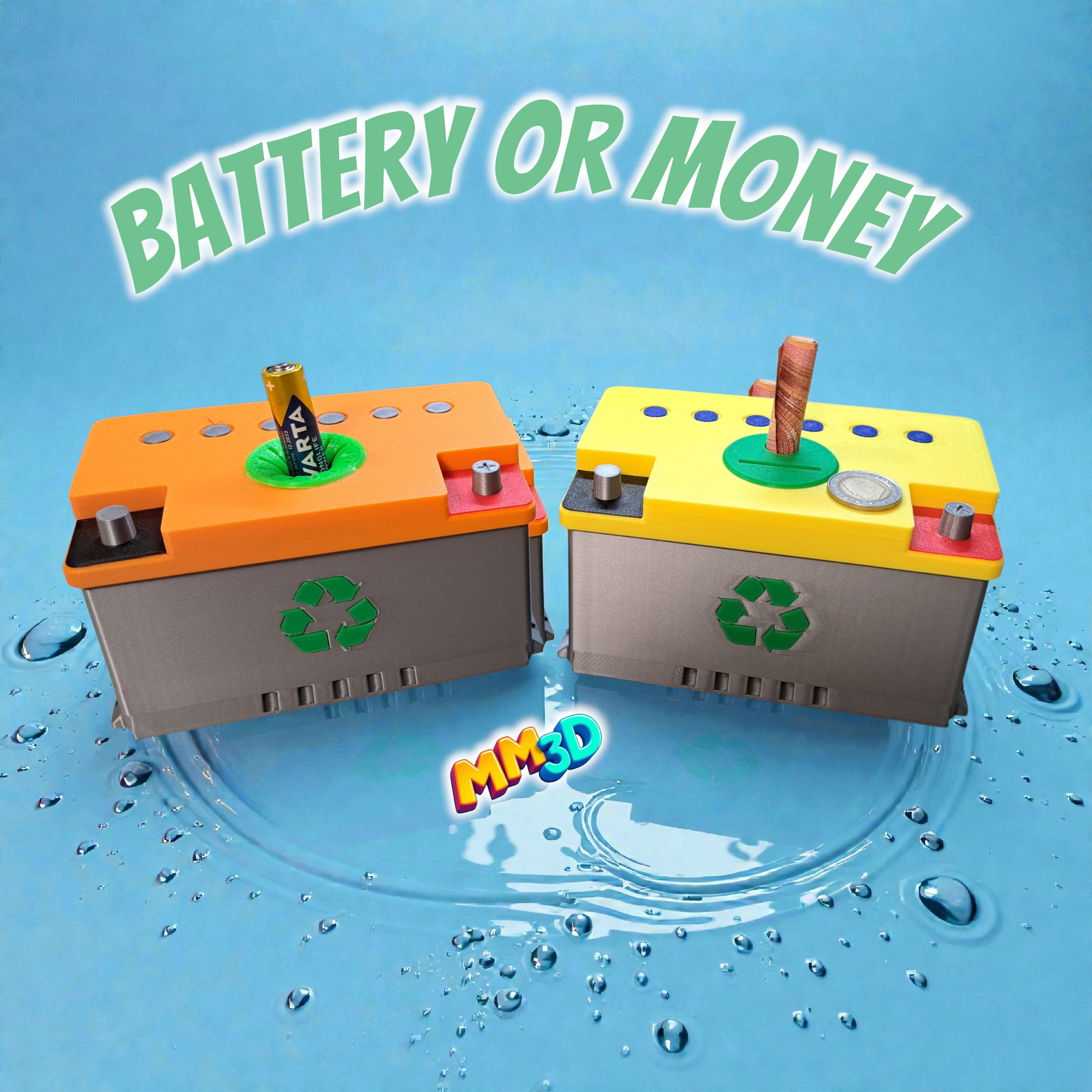 Battery or Money? Dual Purpose Car Battery Storage