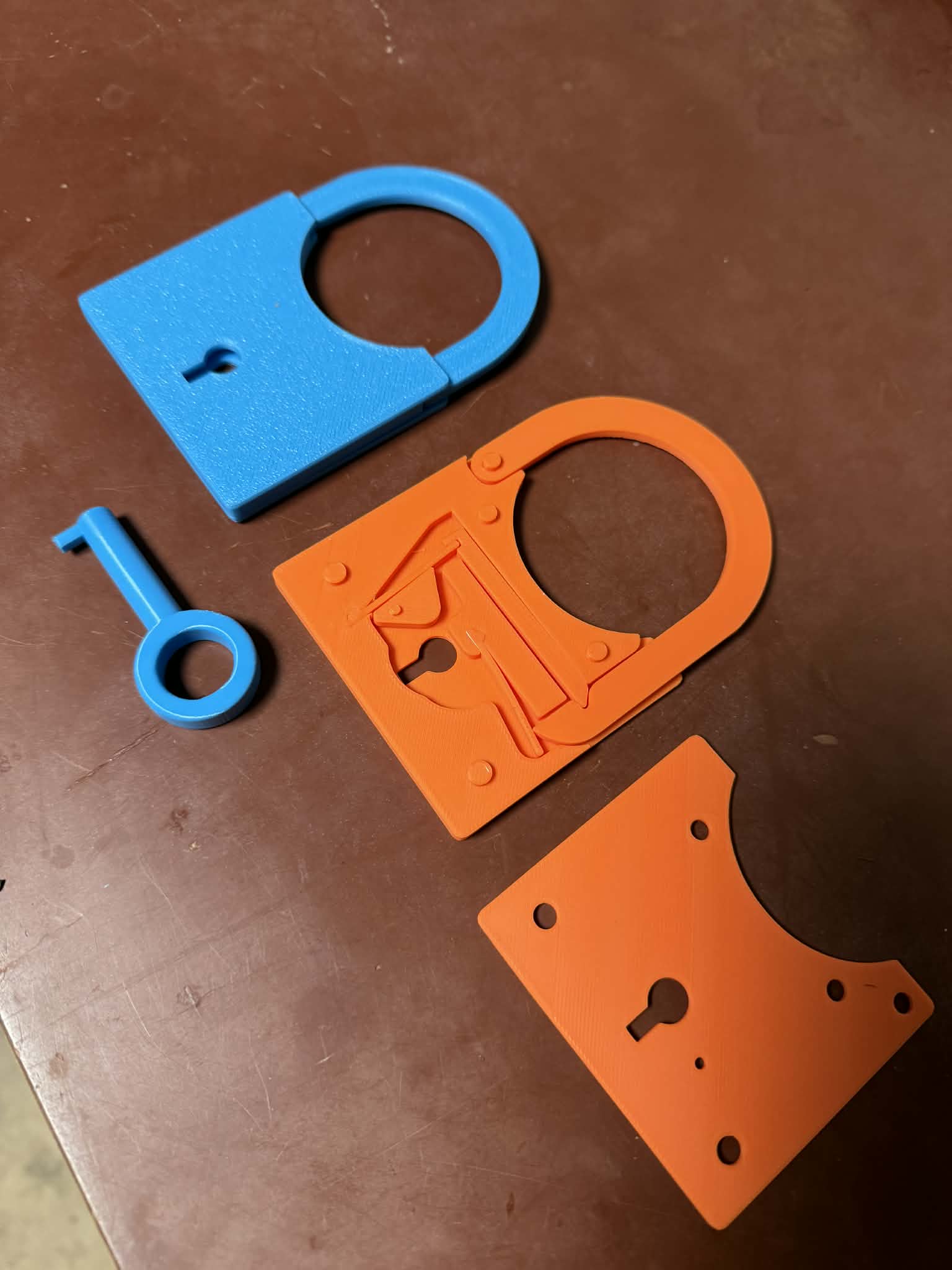 Lock and key, fully functional