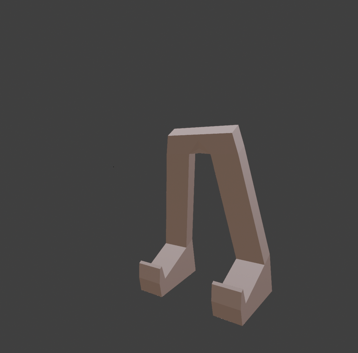 Miniatura 2 do modelo 3D Simple Book Display Stand