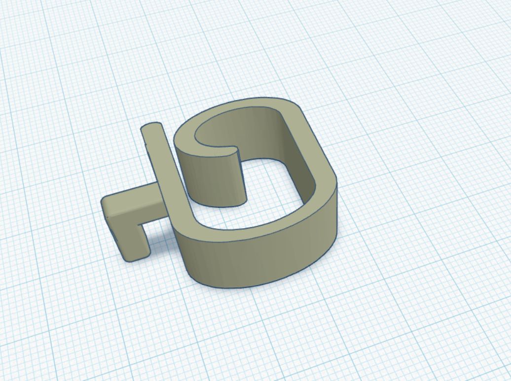 Skadis USB cable holder