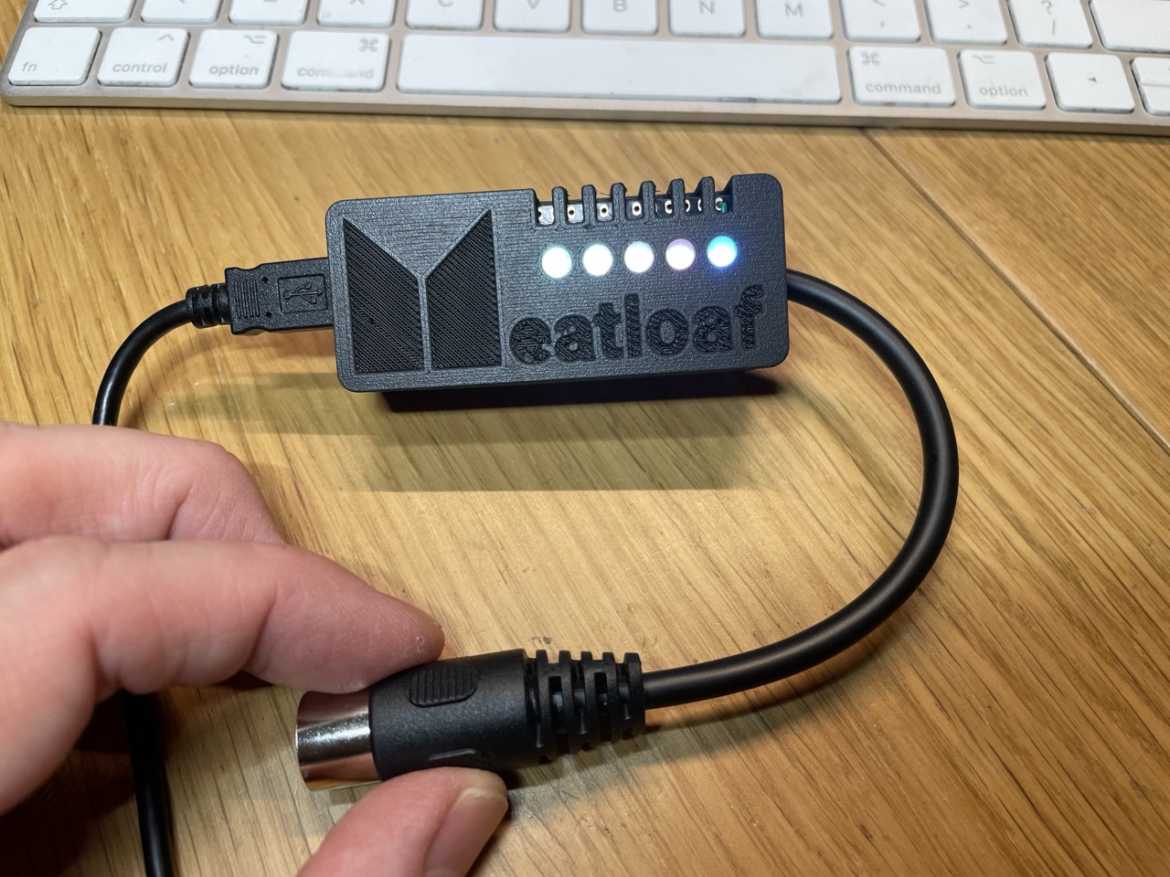 C64 Meatloaf Lolin D32 case (with or without LEDs)